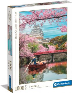 CLEMENTONI CASSE-TÊTE 1000 PIÈCES - CHÂTEAU DE HIMEJI AU PRINTEMPS #39819